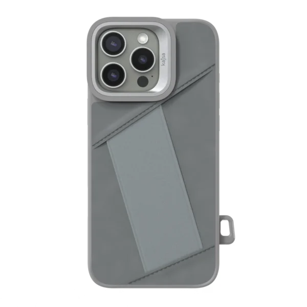Preppie Collection - Elastic Hand Grip back case for iPhone 16 - Imagen 2